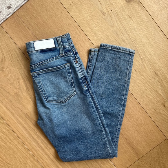 Redone high waisted slim jeans size 26 - Picture 7 of 9